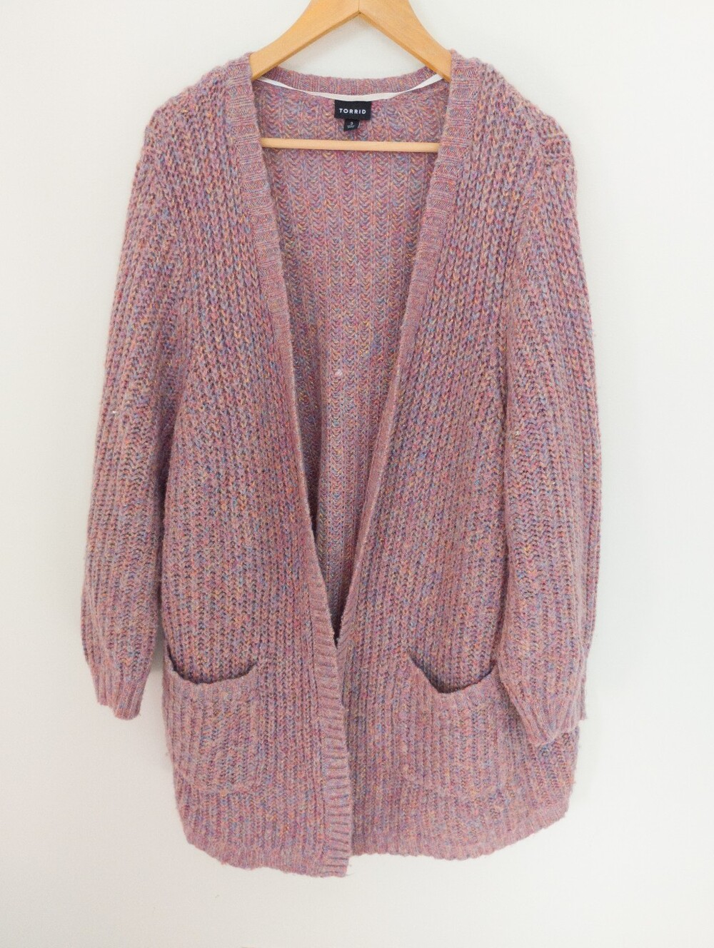 torrid Multi-Color Open Front Cardigan